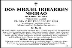 Miguel Iribarren Negrao
